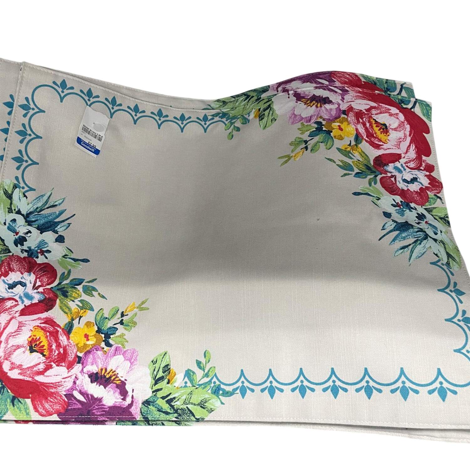Sweet Romance Cloth Placemat by Pioneer Woman-1