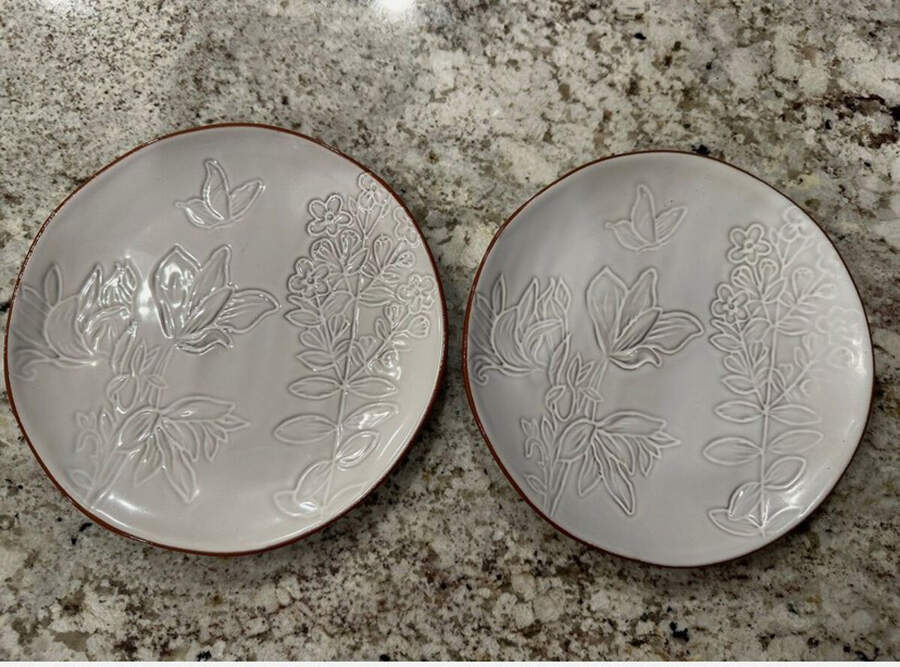 Terracotta Salad Plate by Pier 1-1