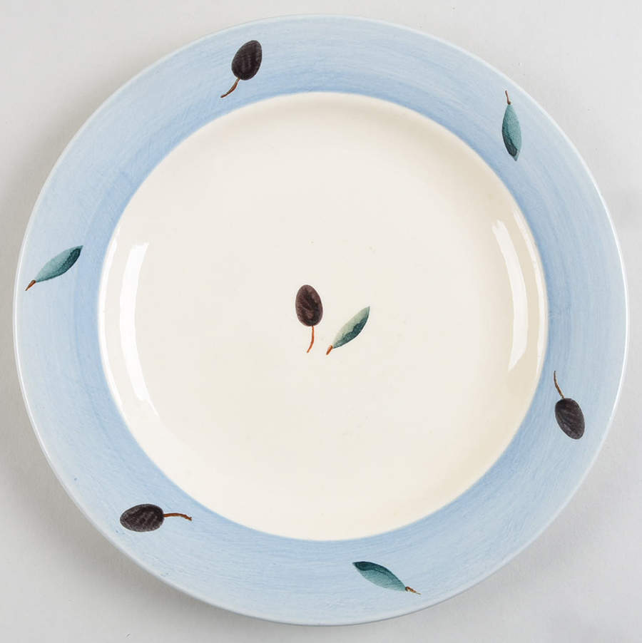 Fresca Blue Salad Plate by Poole Pottery-1