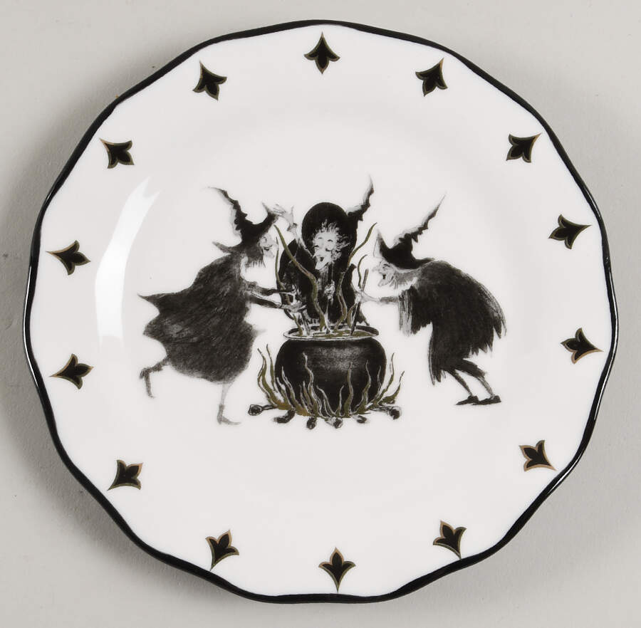 Witch Brew Appetizer Plate by Potter's Studio-1