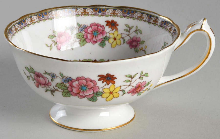 Manchu (Gold Trim) Footed Cup by Paragon-1