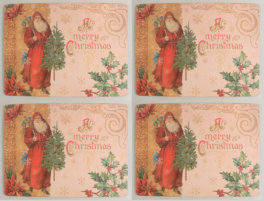 Placemats Corkboard Placemat - Set of 4 by Pimpernel International-1