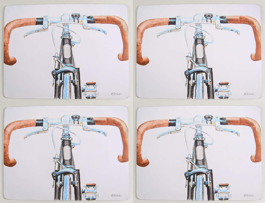 Placemats Corkboard Placemat - Set of 4 by Pimpernel International-1