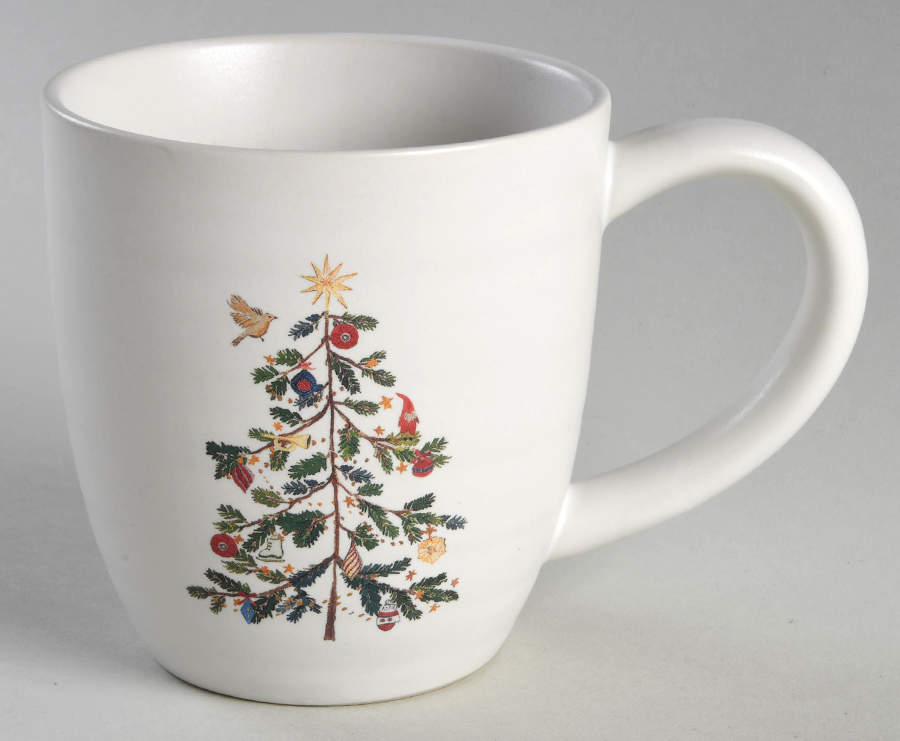 Christmas in the Country Mug by Pottery Barn China-1