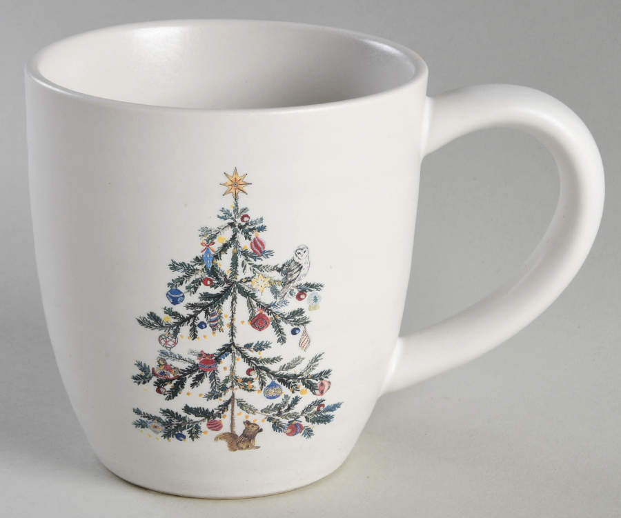 Christmas in the Country Mug by Pottery Barn China-1