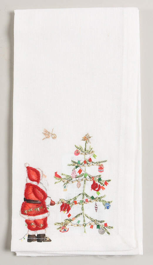 Christmas in the Country Cloth Napkin by Pottery Barn China-1