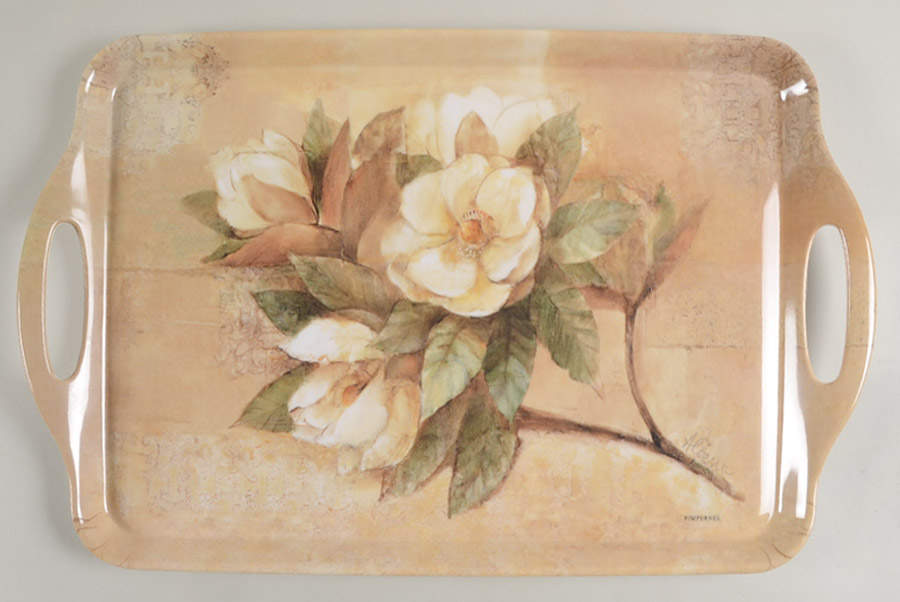 Melamine Trays 19" Rectangular Handled Tray by Pimpernel International-1