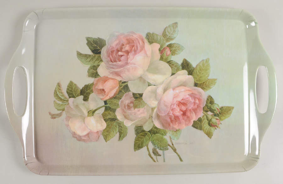 Melamine Trays 19" Rectangular Handled Tray by Pimpernel International-1