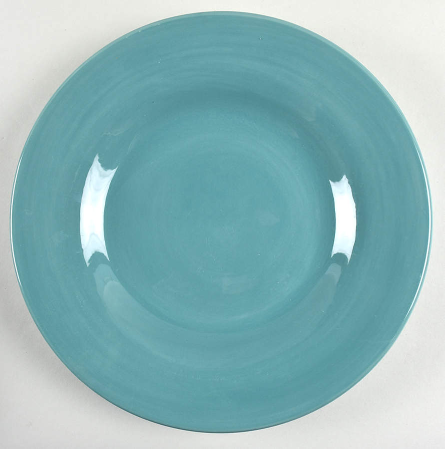 Sausalito Turquoise Dinner Plate by Pottery Barn China-1