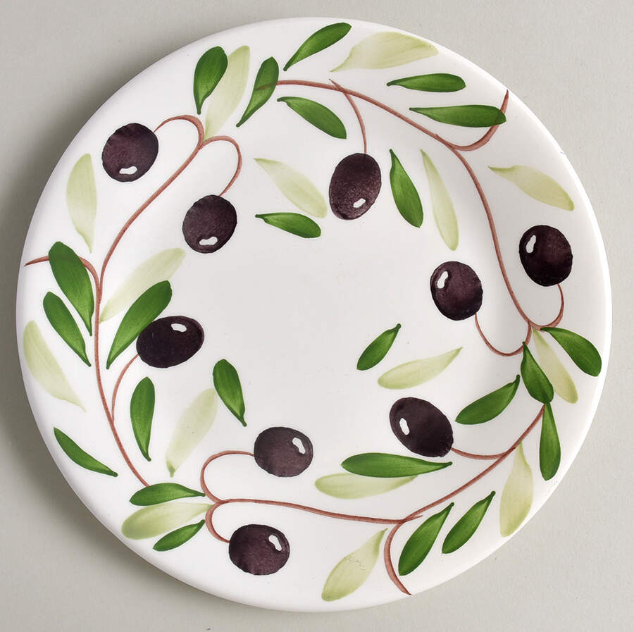 Calamata Salad Plate by Pier 1-1
