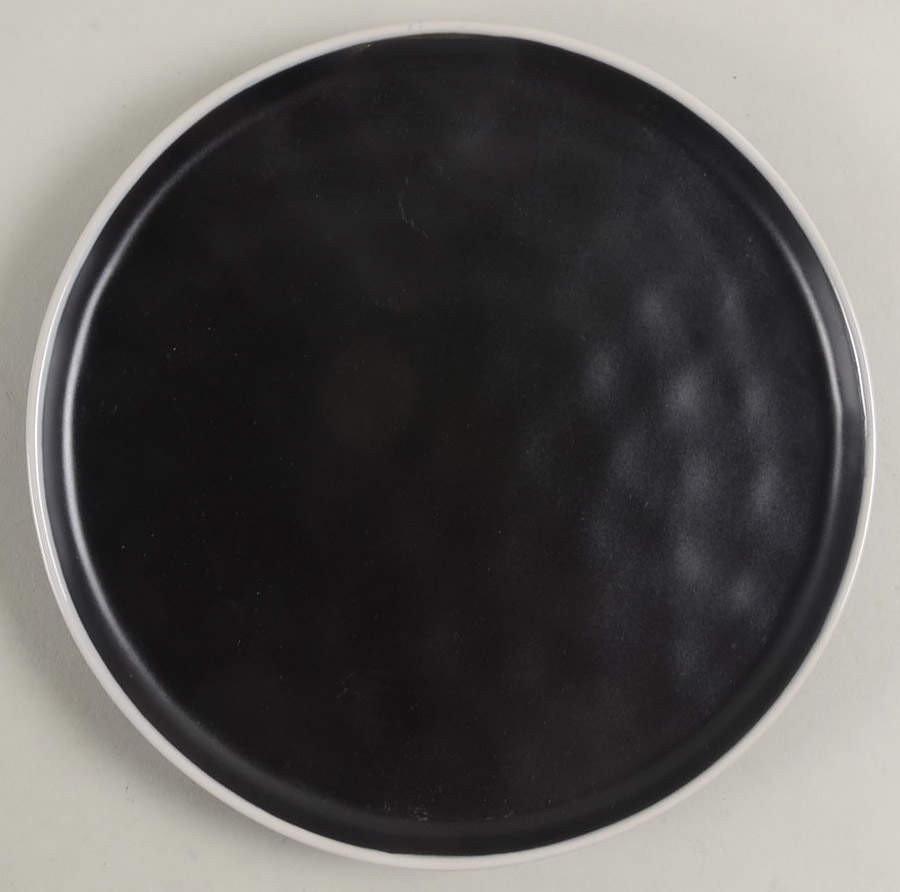 PC52 Black Salad Plate by Potter's Corner-1