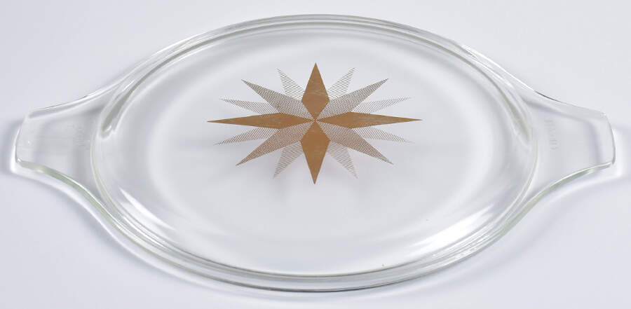 Zodiac Lid for 2.5 Qt Round Casserole by Pyrex-1