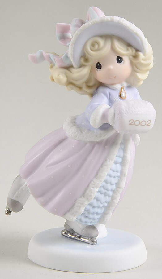 Annual Christmas Figurine May Your Holidays Sparkle With Joy - No Box by Precious Moments-1