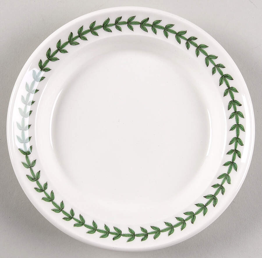 Botanic Garden Laurel Leaf Bread & Butter Plate by Portmeirion-1