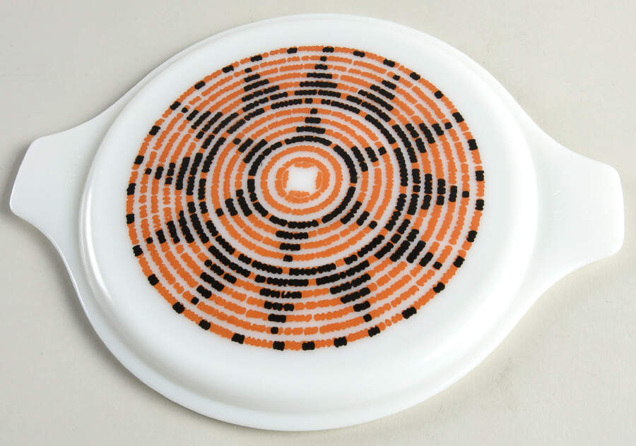 Pueblo Lid for 2.5 Qt Round Casserole by Pyrex-1