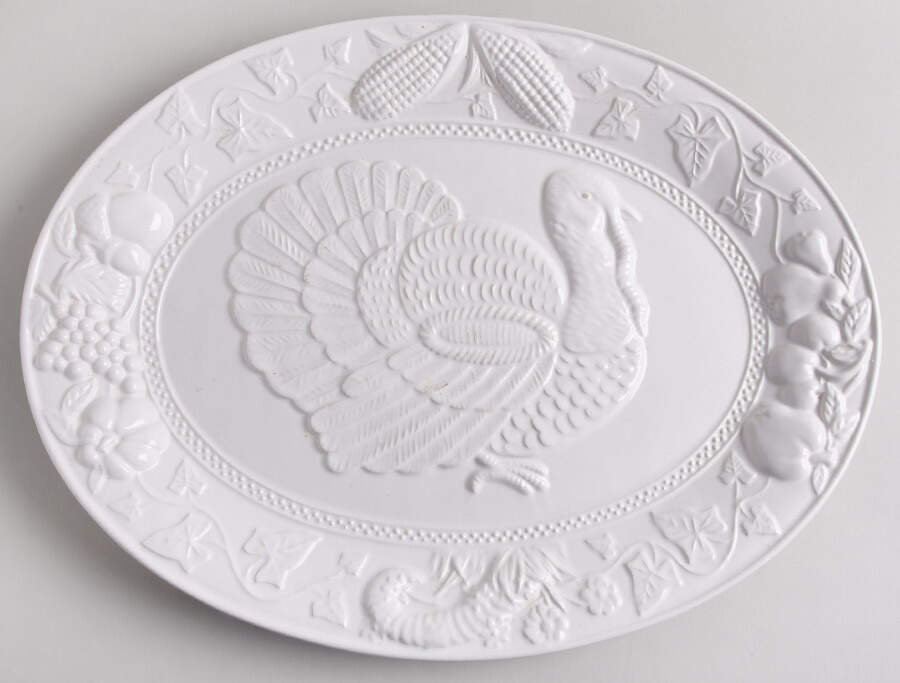 POR149 19" Oval Serving Platter by Portugal-1