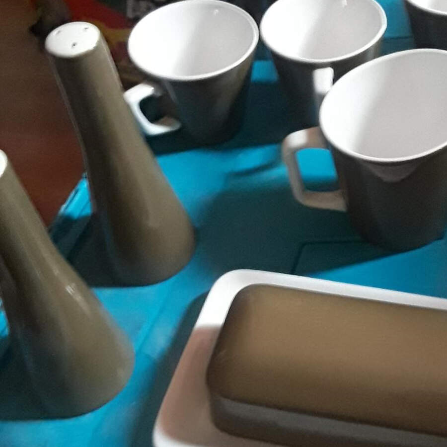 Bronze Salt & Pepper Set by Primastone Japan-1