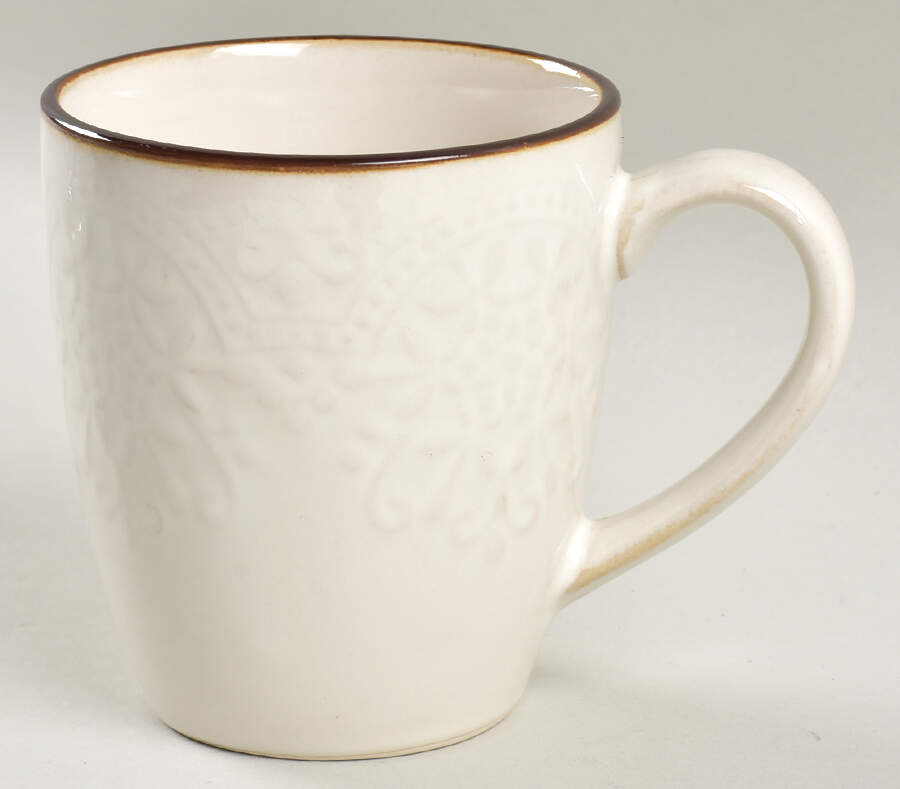 Joanne White Mug by Pfaltzgraff-1