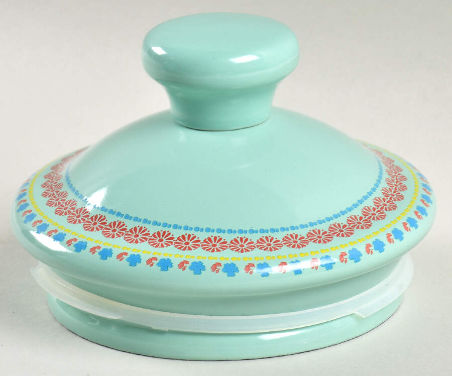 Breezy Blossom Lid for Metal Kettle by Pioneer Woman-1