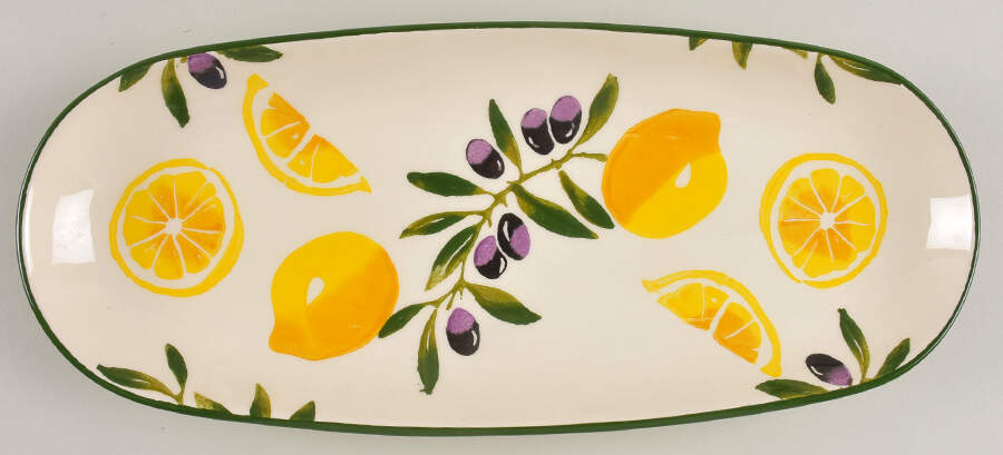 PPC22 14" Oval Tray by Papart Ceramics-1