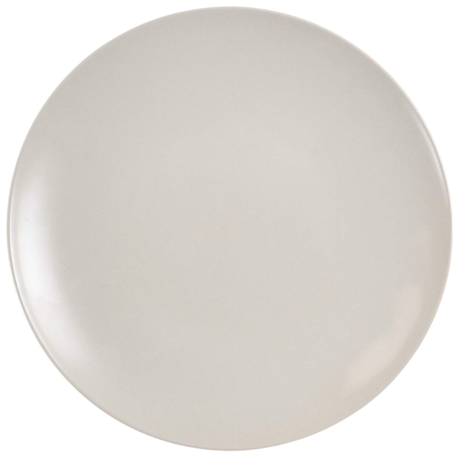 Mason Glossy Ivory Dinner Plate by Pottery Barn China-1