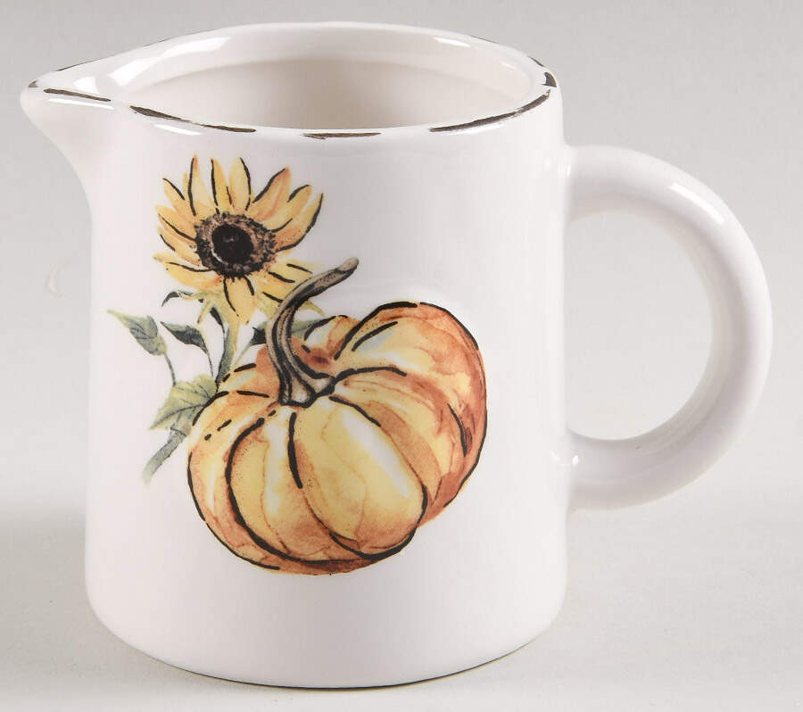 Pumpkin Mushroom Creamer by Potter's Studio-1