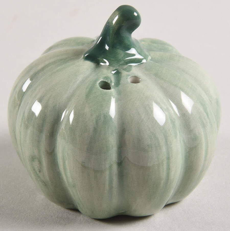 Pumpkin Mushroom Figural Salt Shaker by Potter's Studio-1