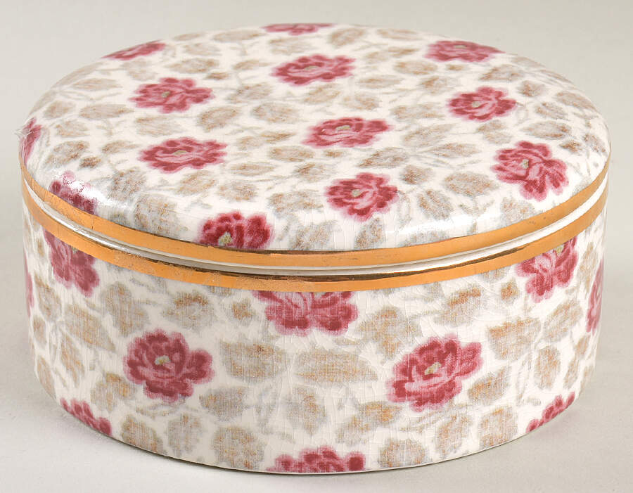 PBA94 5" Round Box & Lid by Pottery Barn China-1