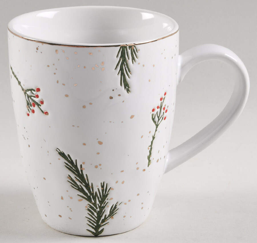 Red Gold Berry Mug by Potter's Studio-1