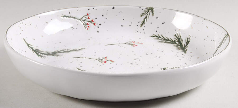Red Gold Berry Individual Dinner Bowl by Potter's Studio-1