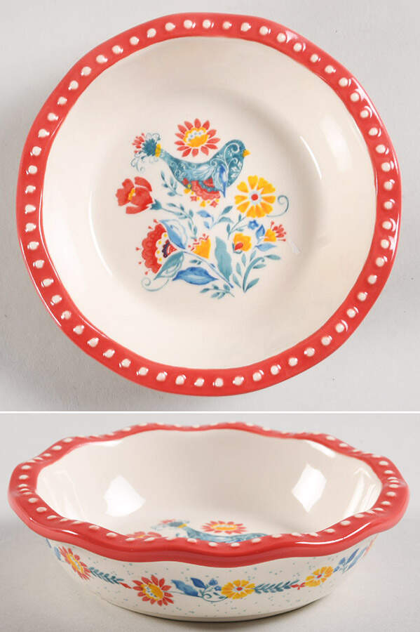 Mazie Mini Pie Plate by Pioneer Woman-1