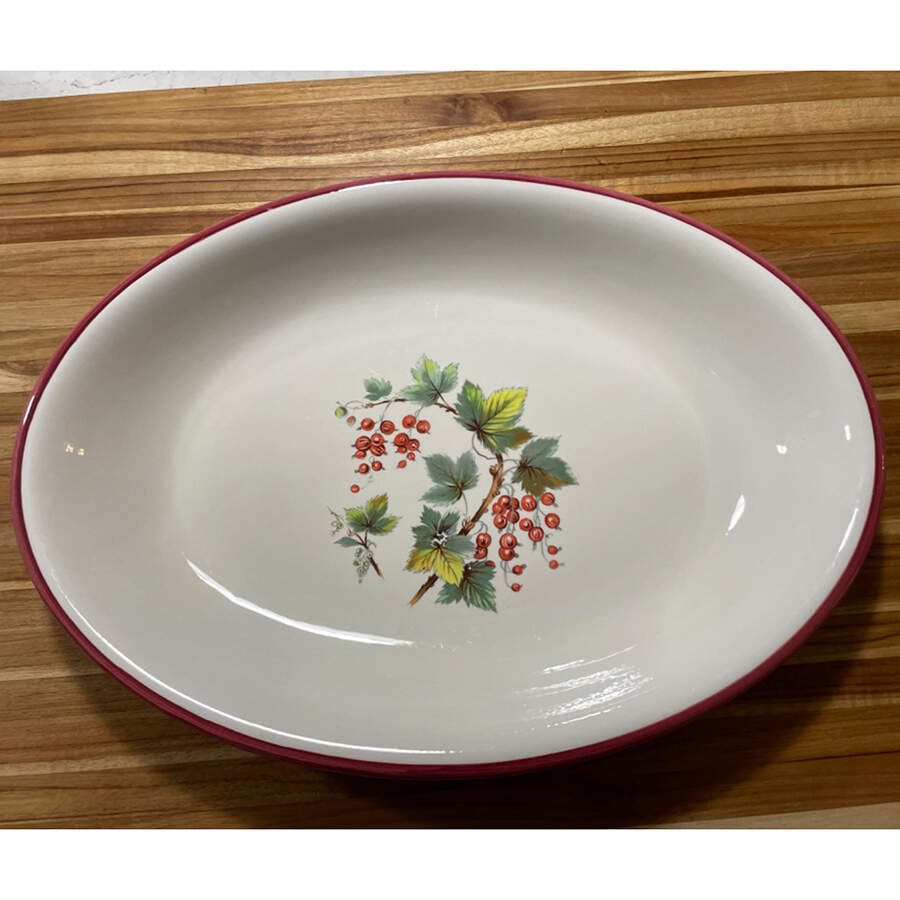 PRL72 12" Oval Serving Platter by Primula-1
