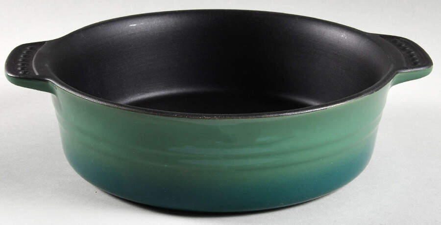 Ceramic Cookware 1.5 Quart Round Covered Baker No Lid by Parini Cookware-1