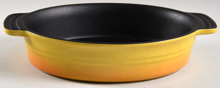 Ceramic Cookware 2 Quart Oval Covered Casserole No Lid by Parini Cookware-1