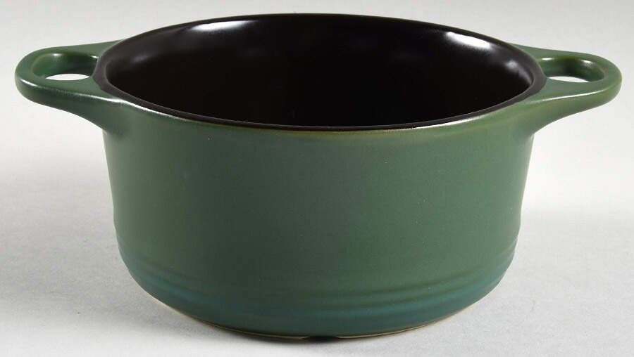 Ceramic Cookware 1 Qt Round Casserole No Lid by Parini Cookware-1