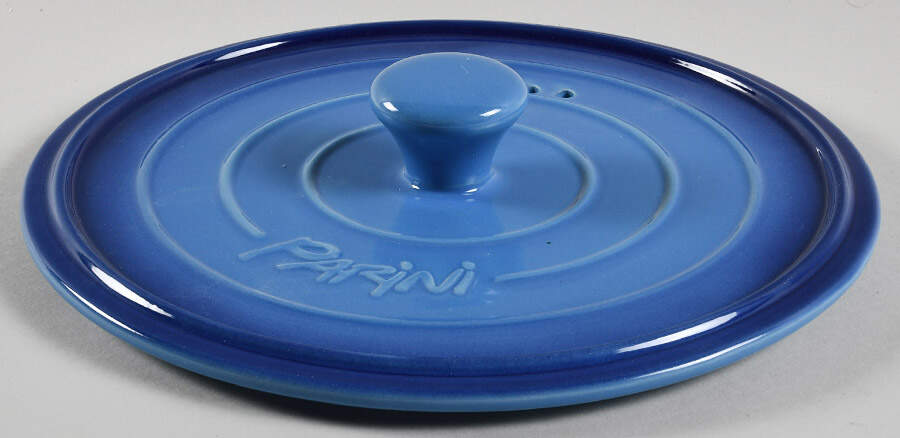 Ceramic Cookware Lid for 3 Quart Round Casserole by Parini Cookware-1