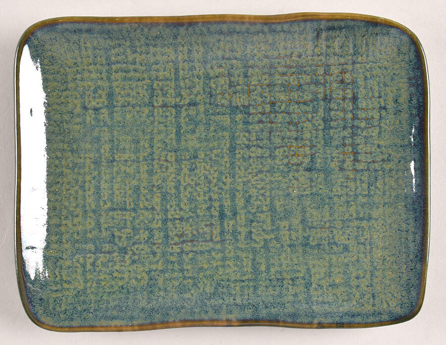 Oceano 7" Rectangular Serving Platter by Porto Brasil-1