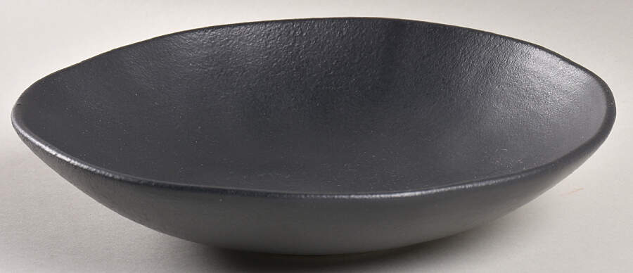 Matte Black Coupe Soup Bowl by Porto Brasil-1