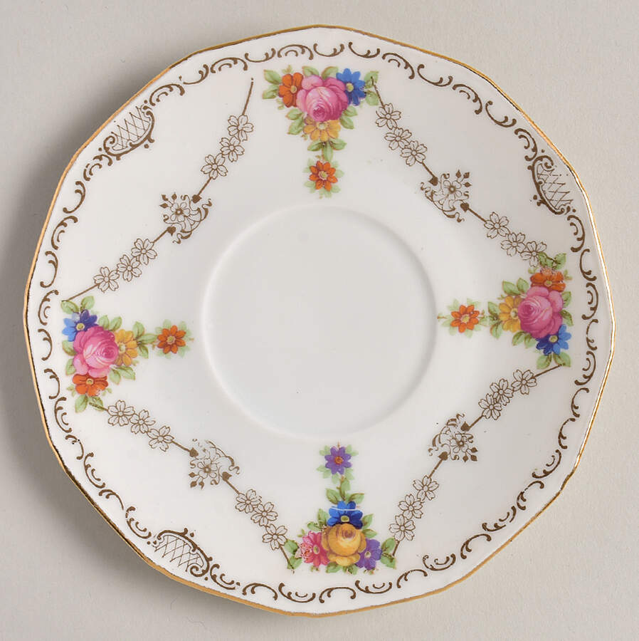 PUN159 Saucer by Porcelain Union-1