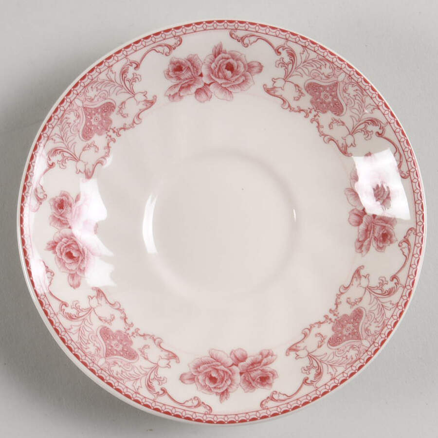 Rose Pink Saucer by Palate & Plate-1