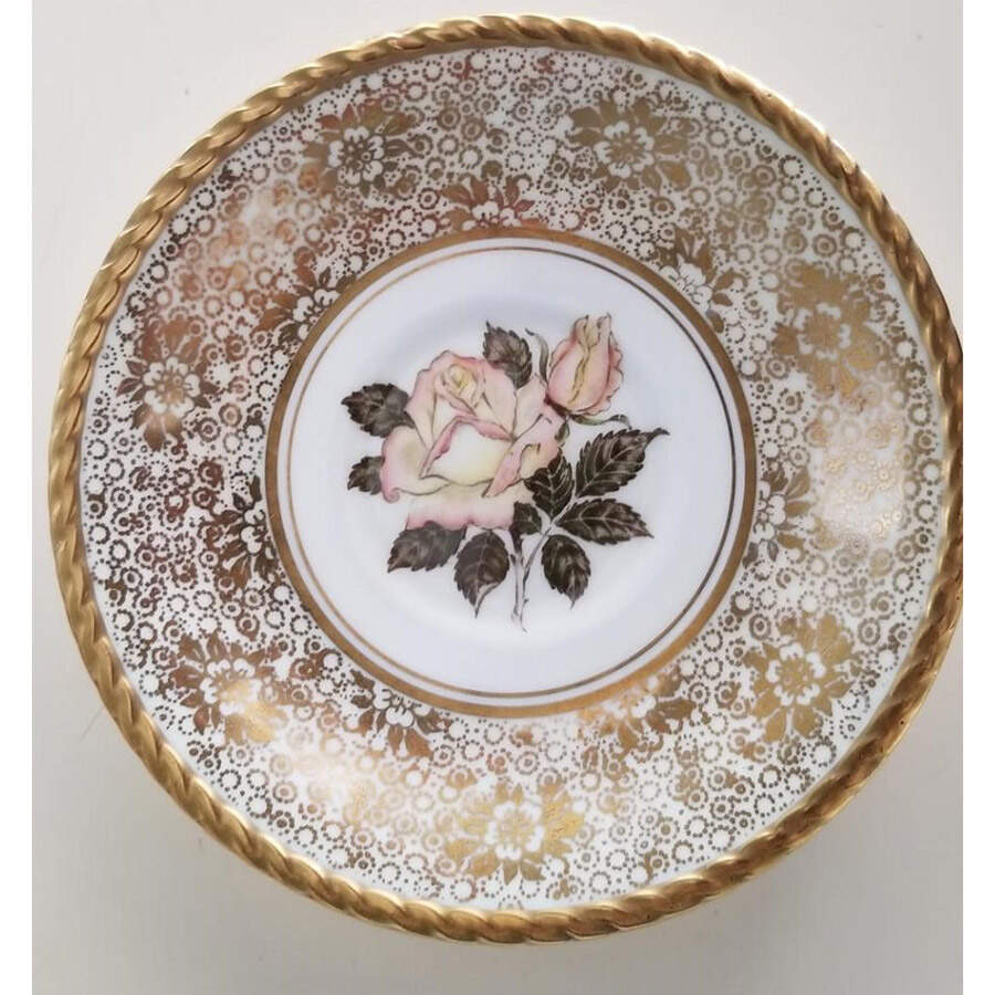 Melanie Rose-Gold Salad Plate by Paragon-1