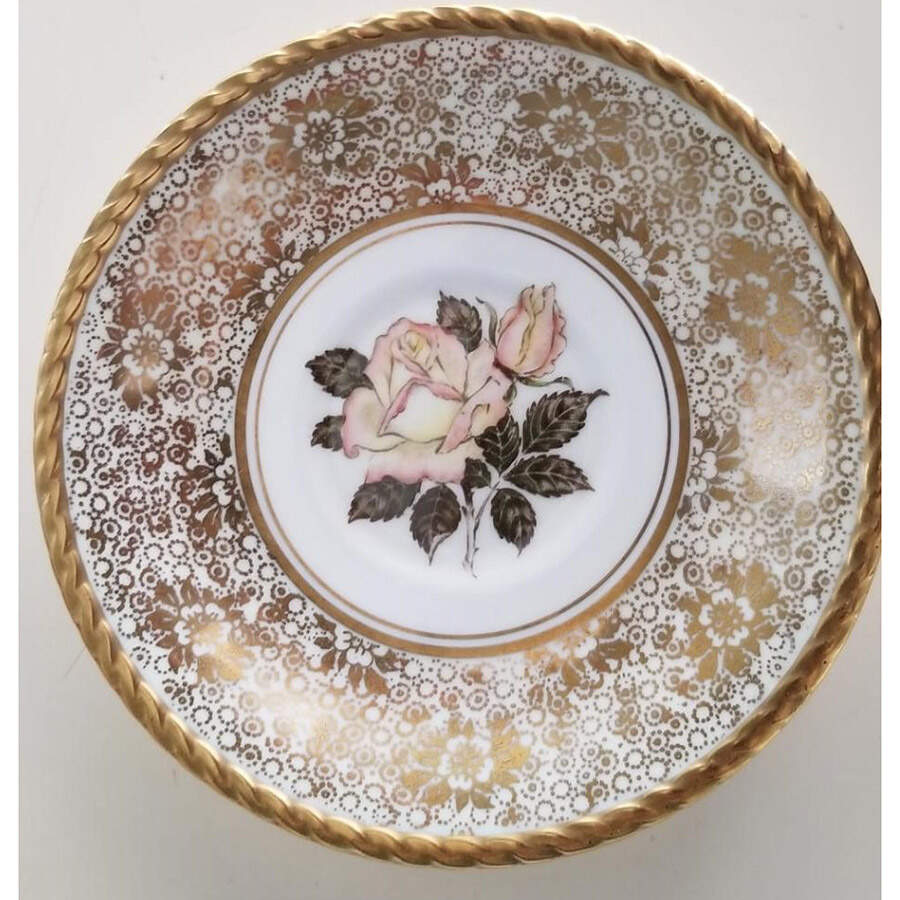 Melanie Rose-Gold Dinner Plate by Paragon-1