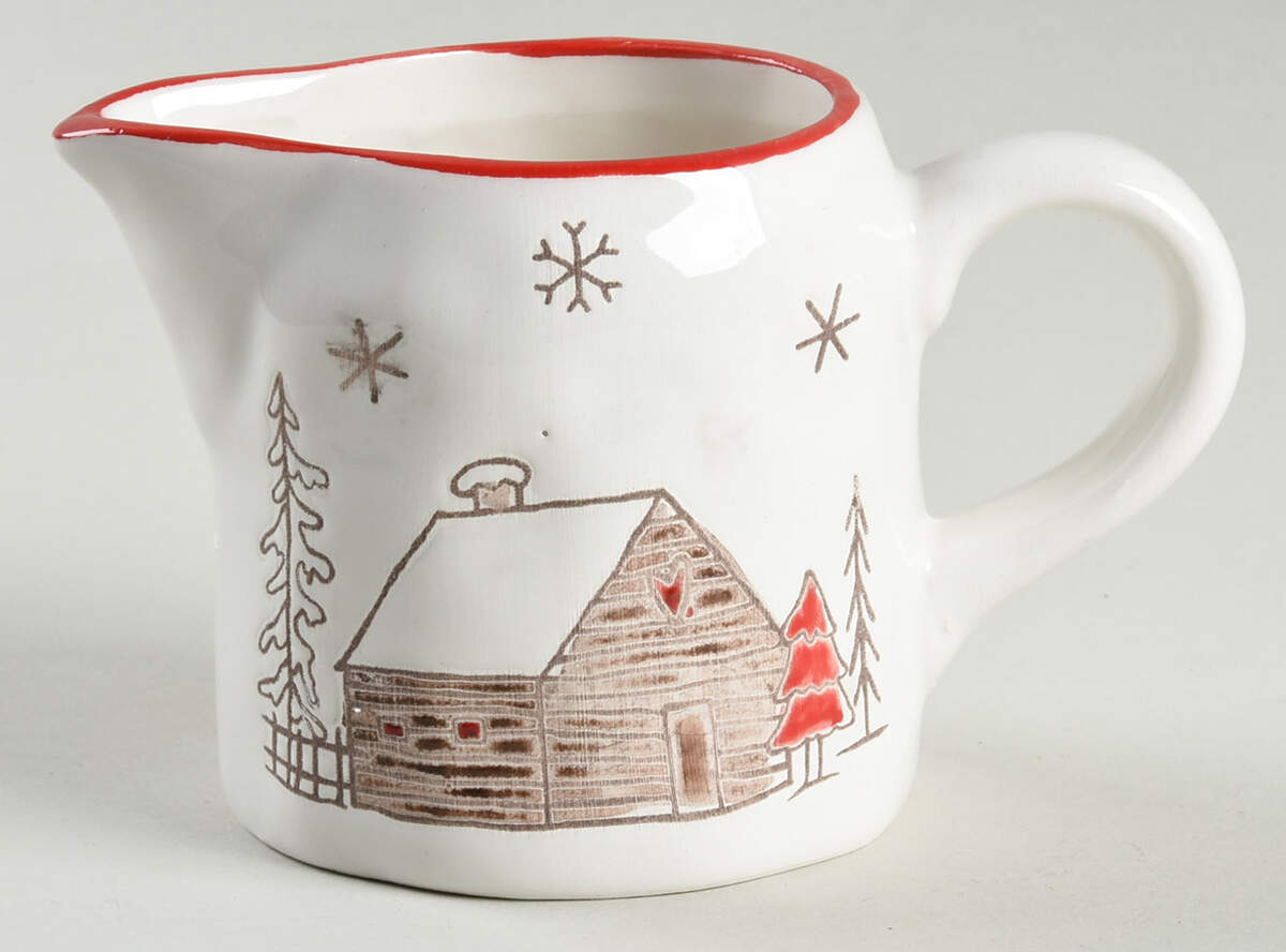Ski Village Creamer by Potter's Studio-1