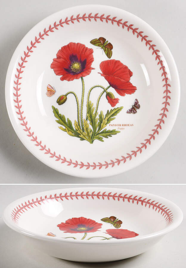 Botanic Garden-Meadow 8" Individual Pasta Bowl by Portmeirion-1