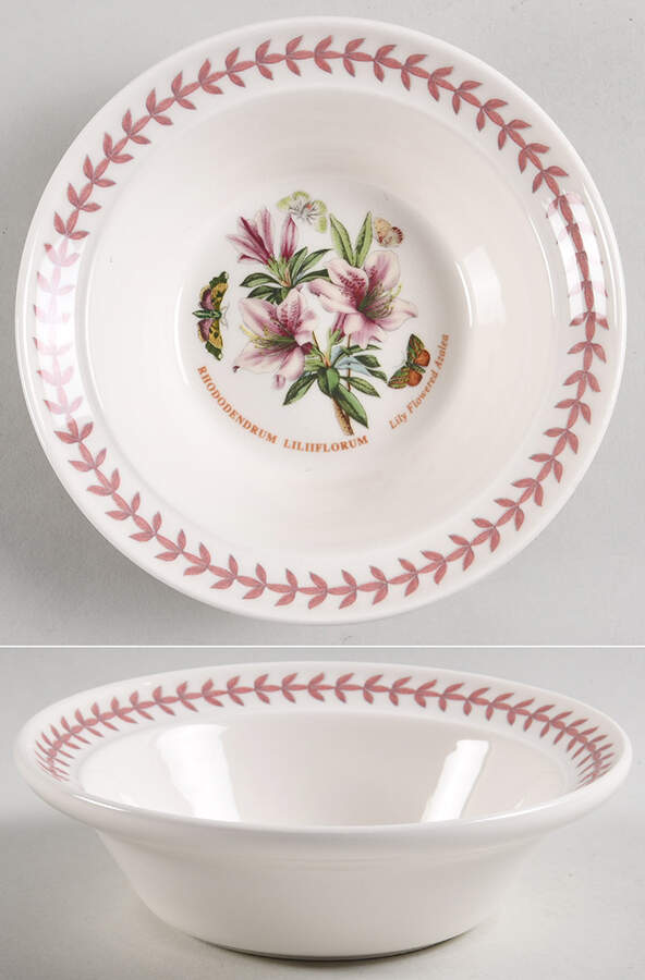 Botanic Garden-Meadow Rim Cereal/Oatmeal Bowl by Portmeirion-1