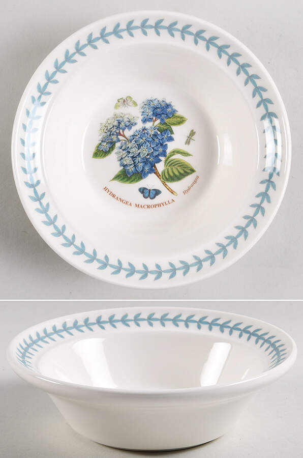 Botanic Garden-Meadow Rim Cereal/Oatmeal Bowl by Portmeirion-1