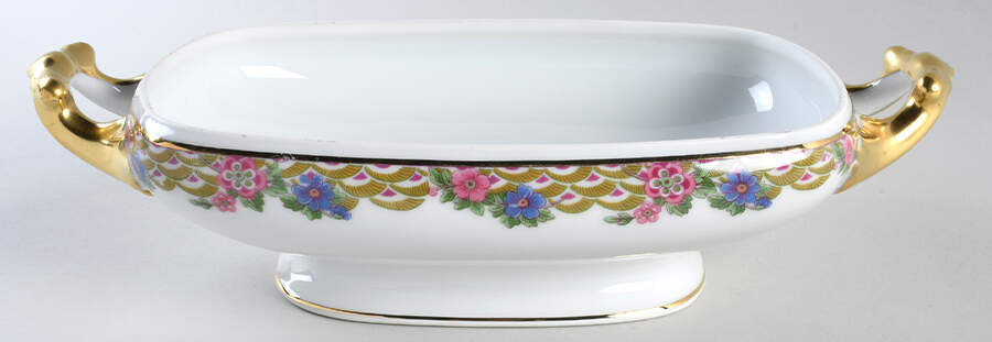 POY936 Rectangular Vegetable Bowl No Lid by Jean Pouyat-1