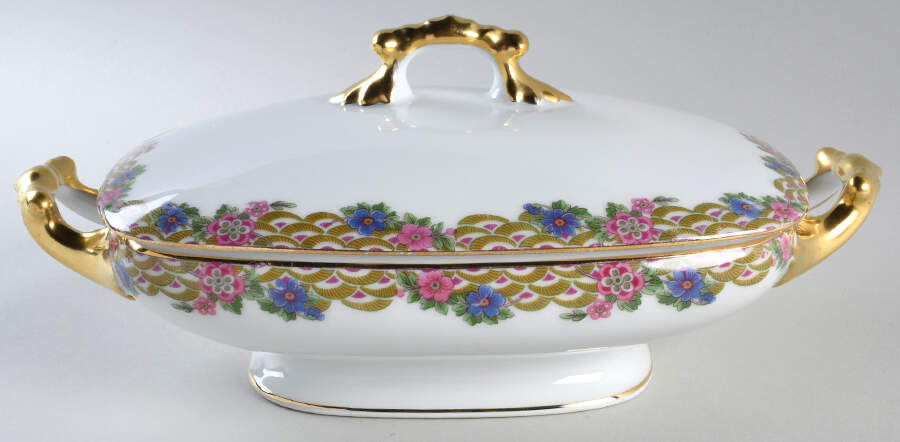 POY936 Rectangular Covered Vegetable by Jean Pouyat-1