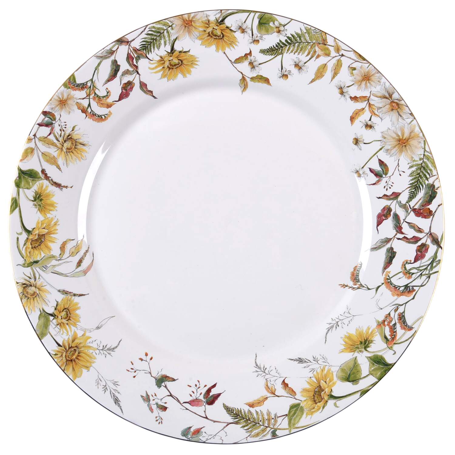 Bedford Harvest Service Plate (Charger) by Pottery Barn China-1