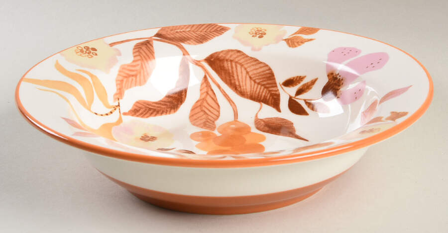 Blush Fall Large Rim Soup Bowl by Potter's Studio-1